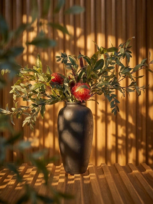Midnight Botanical Vase
